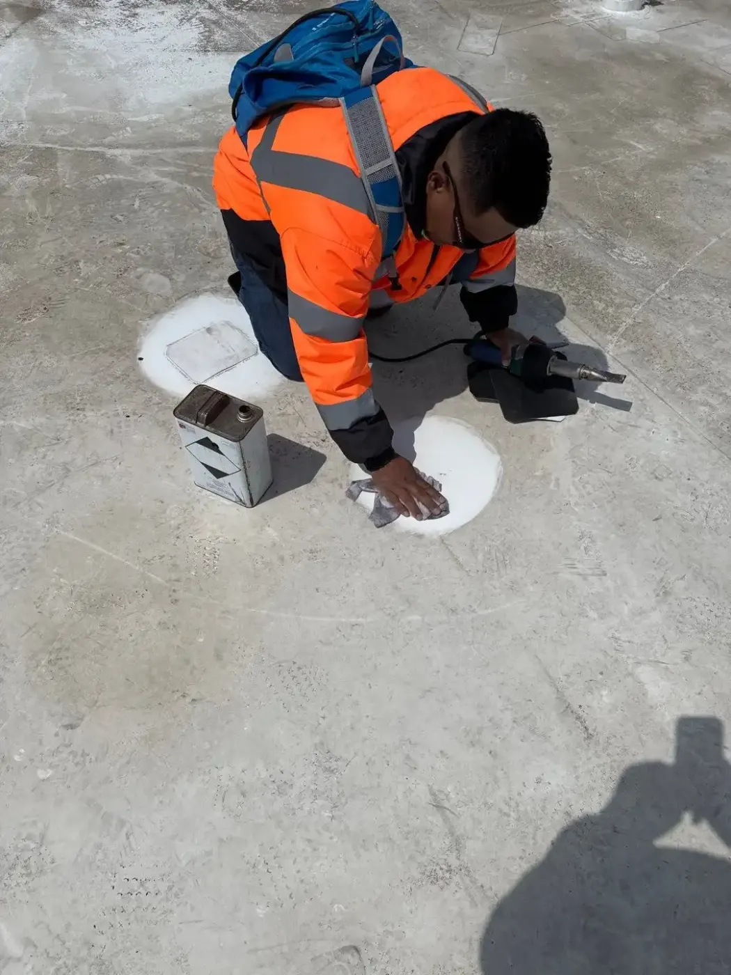Flashing and seam work in Saxony
